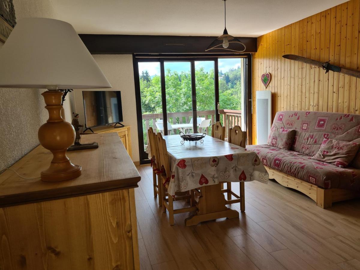 Charmant T2 De Montagne A La Station Des Rousses Avec Balcon Et Garage Les Rousses Ngoại thất bức ảnh